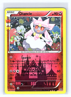 Diancie RC22/RC32 Reverse Holo Pokemon Card - Radiant Collection (2016) - Image 1