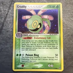 Cradily 7/108 Holo Rare Pokemon Card EX Power Keepers - Image 1