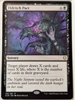 Eldritch Pact - Commander: Baldur's Gate - Magic the Gathering MTG Nice! - Image 1
