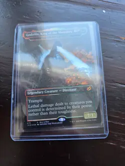 Godzilla, King of the Monsters Foil - Buy-A-Box Promo Magic The Gathering IKO LP - Image 3