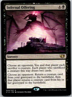 Magic the Gathering Infernal Offering Commander 2014 MTG Free Shipping! - Image 1