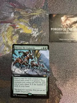 Become the Avalanche Extended Art Tarkir: Dragonstorm TDM - Image 1