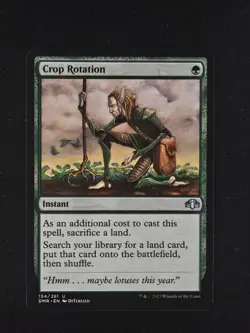 MTG: Dominaria Remastered - Crop Rotation - NM - Image 1