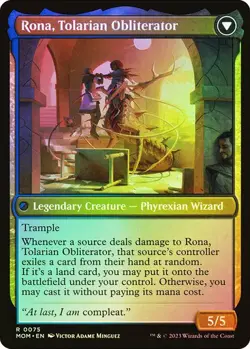 Magic the Gathering MTG RONA, HERALD OF INVASION FOIL March of the Machine NM - Image 2