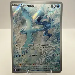 Pokemon TCG Articuno Journey Together 161/159 Near Mint Condition - Image 1