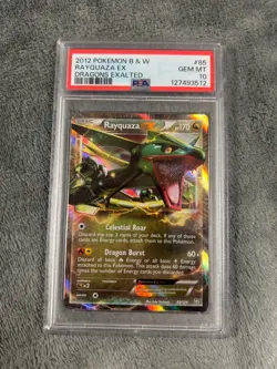 Pokemon Rayquaza EX Dragons Exalted Holo Ultra Rare #85 PSA 10 Gem Mint - Image 1