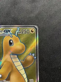 Pokemon - Dragonite GX 67/70 Full Art- Dragon Majesty Holo NM - Image 4