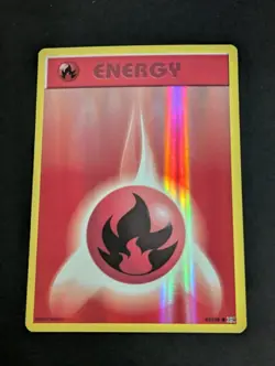 Pokemon - Evolutions - Fire Energy 92/108 Reverse Holo Lp - Image 1