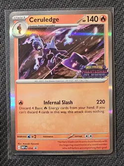 Ceruledge (014) (Prerelease) Mega Evolution Promo​ - Near Mint Holofoil Pokemon - Image 1