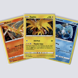 Moltres 021/172 Zapdos 048/185 Articuno 036/195 Cosmos Holo Promo Lot Pokemon NM - Image 1