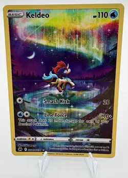 Keldeo GG 07/GG70 Crown Zenith Galarian Gallery Holo Full Art Pokemon TCG - Image 1
