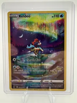 Keldeo GG 07/GG70 Crown Zenith Galarian Gallery Holo Full Art Pokemon TCG - Image 3