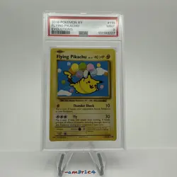 PSA 9 MINT -Flying Pikachu 2016 XY Evolutions 110/108 Secret Rare Pokemon Card - Image 2