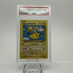 PSA 9 MINT -Flying Pikachu 2016 XY Evolutions 110/108 Secret Rare Pokemon Card - Image 3