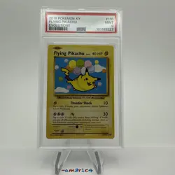 PSA 9 MINT -Flying Pikachu 2016 XY Evolutions 110/108 Secret Rare Pokemon Card - Image 4