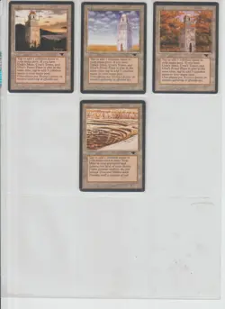 MAGIC THE GATHERING 13 LAND CARDS ANTIQUITIES EDITION NEAR MINT/LIGHTLY PLAYED - Image 3