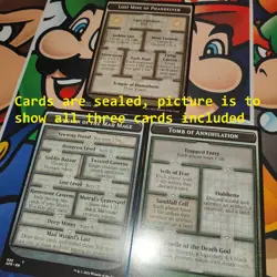 Free Shipping MTG Sealed NEW Adventures Forgotten Realms Oversized Dungeon Cards - Image 3
