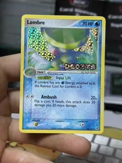 Lombre 33/107 EX Deoxys 2005 Reverse Holo Pokemon Card TCG - Image 3