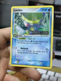 Lombre 33/107 EX Deoxys 2005 Reverse Holo Pokemon Card TCG - Image 4