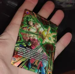 Broly FB06-122 Foil Battle Card 40000 Power 6 Cost Dragon Ball Super Card Game - Image 2