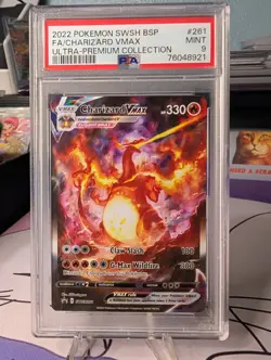 PSA 9 Charizard VMAX SWSH261 SWSH: Sword & Shield Promo Cards Holo - Image 1