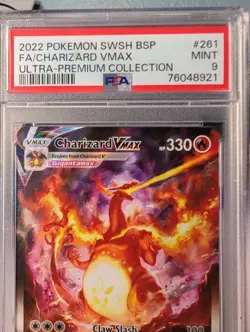 PSA 9 Charizard VMAX SWSH261 SWSH: Sword & Shield Promo Cards Holo - Image 2