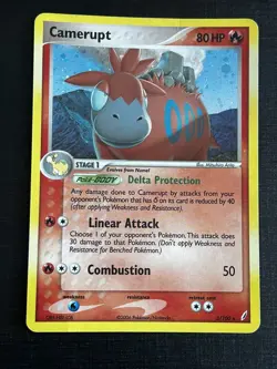 Lot of 4 Pokemon Cards Ludicolo/ Dark Marowak/ Camerupt/ Rapidash Holo LP/HP - Image 2