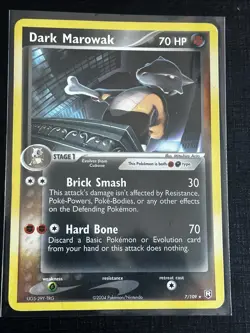 Lot of 4 Pokemon Cards Ludicolo/ Dark Marowak/ Camerupt/ Rapidash Holo LP/HP - Image 3