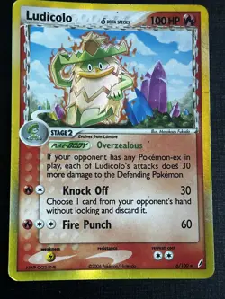 Lot of 4 Pokemon Cards Ludicolo/ Dark Marowak/ Camerupt/ Rapidash Holo LP/HP - Image 4