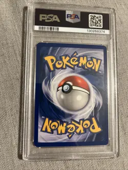 Rare Near Mint Holographic Pichu 12/111 Pokemon Card Graded PSA 8 - Image 3