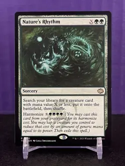 MTG Nature's Rhythm Tarkir: Dragonstorm Regular NM/M - Image 1