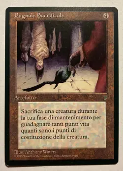 MTG Legends Italian - Life Chisel (Pugnale Sacrificale) NM - Image 1