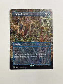 Frantic Search Secret Lair Drop Magic the Gathering MTG - Image 1