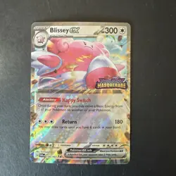 Pokemon Blissey ex 134/167 Sv06: Twilight Masquerade Double Rare Holo 300HP - Image 1