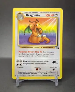 Pokemon TCG Dragonite 19/62 Fossil Regular NM - Image 1