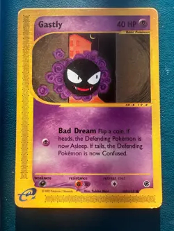 Gastly 109/165 - Expedition Base Set Pokemon TCG LP - Image 1