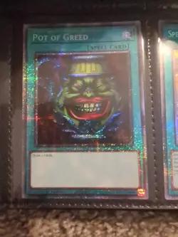 Yu-Gi-Oh! TCG Starlight Rare Pot of Greed 2025 Mega-Pack MP25-EN050 - Image 1