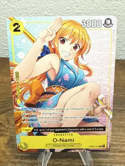 O-Nami (Welcome Pack Vol. 2) OP06-101 One Piece Promotion Cards Regular - Image 1
