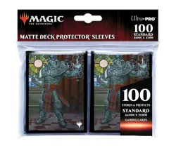 Magic the Gathering Dominaria United Karn, Living Legacy Card Sleeves (100pcs) - Image 1