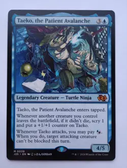 MTG - 1x Taeko The Patient Avalanche - Foundations Jumpstart - NM - Image 1