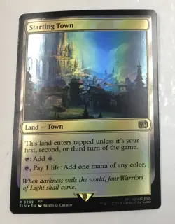 Starting Town Final Fantasy Foil - Image 1