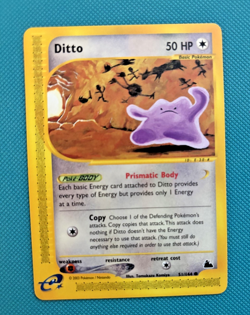 Skyridge 051/144 Ditto lightly played Komiya Pokemon card - Image 1