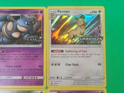 Pokemon Alternate Art Prerelease Holo Cards Lot Of 4 Team Up, Unbroken Bonds NM+ - Image 3