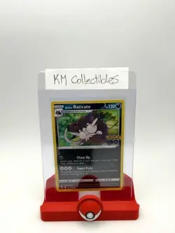 #042/078 Alolan Raticate Normal Common - Pokemon Go English NM - Image 3