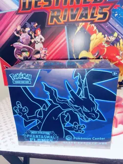 Phantasmal Flames Pokemon Center ETB Fully Sealed Mint Condition - Image 1