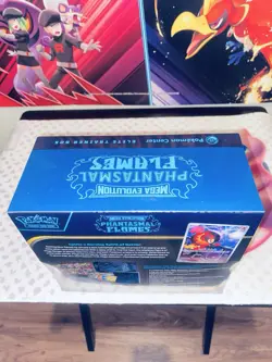 Phantasmal Flames Pokemon Center ETB Fully Sealed Mint Condition - Image 5