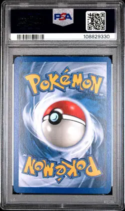 2003 POKEMON EX SANDSTORM 63 EEVEE-REVERSE FOIL PSA 8 NEAR MINT - Image 2