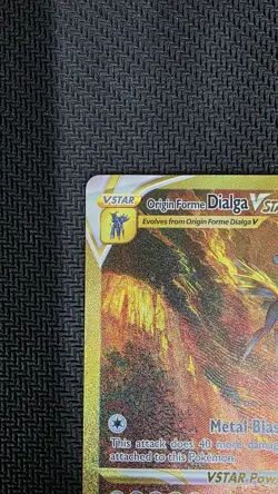 ORIGIN FORME DIALGA VSTAR GG68/GG70 POKEMON CROWN ZENITH HOLO RARE GOLD - Image 2