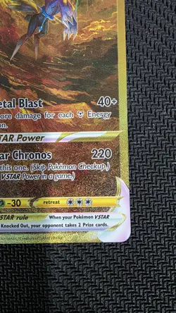 ORIGIN FORME DIALGA VSTAR GG68/GG70 POKEMON CROWN ZENITH HOLO RARE GOLD - Image 4