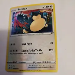 Pokemon Snorlax SWSH119 Sword & Shield Black Star Promo Holo NM NEVER PLAYED - Image 3